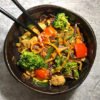 keto asian stir fry with chicken