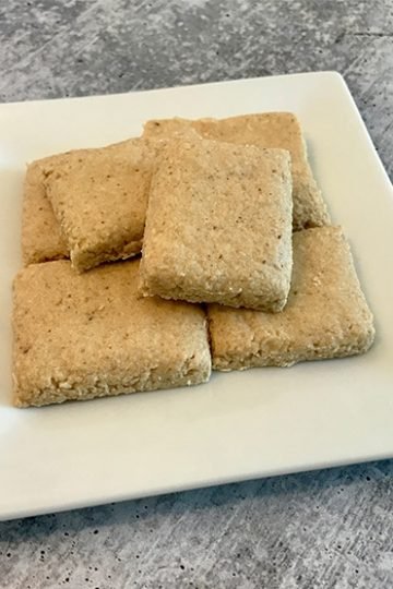 Copycat Bulletproof Vanilla Shortbread Protein Bars