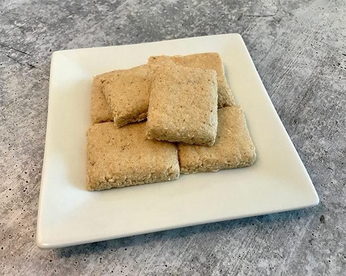 Copycat Bulletproof Vanilla Shortbread Protein Bars