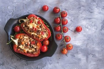 Keto Italian Stuffed Peppers