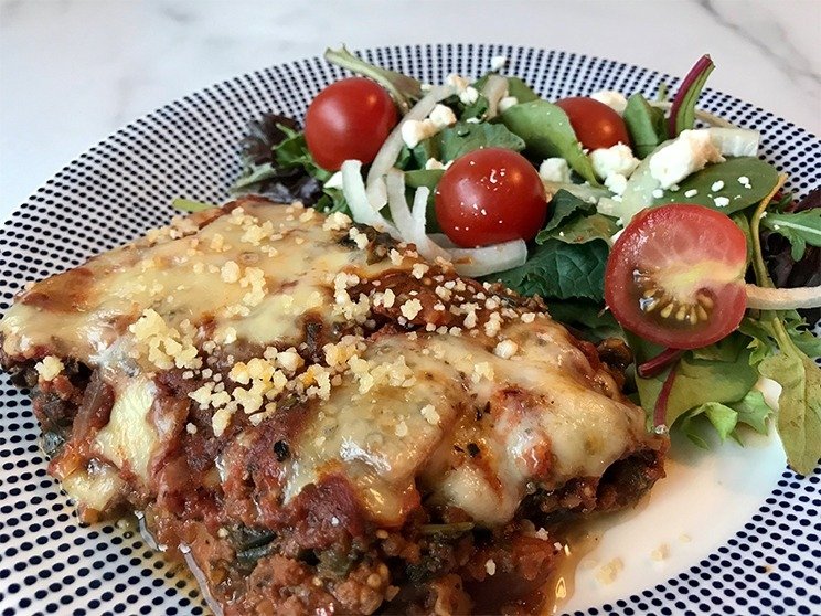 keto eggplant lasagna