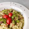 Asparagus Risotto with Mushrooms