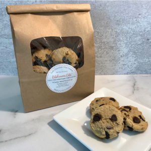 Keto Dark Chocolate Chip Cookies