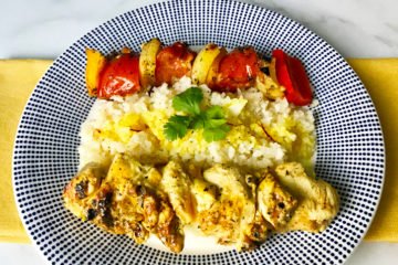 Persian Kabobs and Saffron 'Cauli' Rice