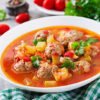 Vegetable Beef & Turkey Soup