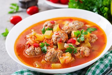 Vegetable Beef & Turkey Soup