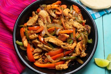 Low-Carb Chicken Fajitas