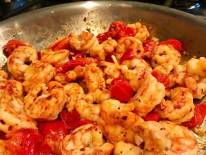 spicy garlic butter shrimp 2