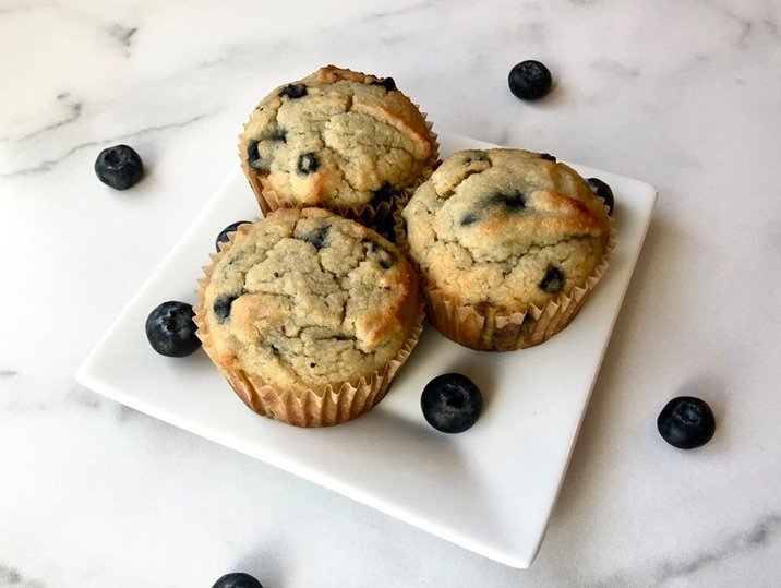 Keto Blueberry Muffins