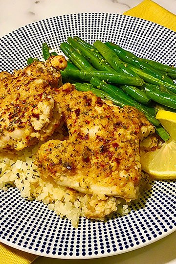 Dairy-Free Lemon Chicken Piccata