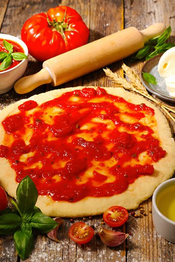 Easy Clean Pizza Sauce