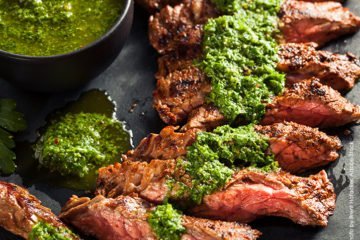 Ketolicious Eats Chimichurri Sauce on Grilled Meats