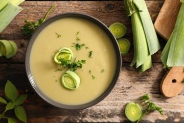 Creamy Low-Carb Leek Soup