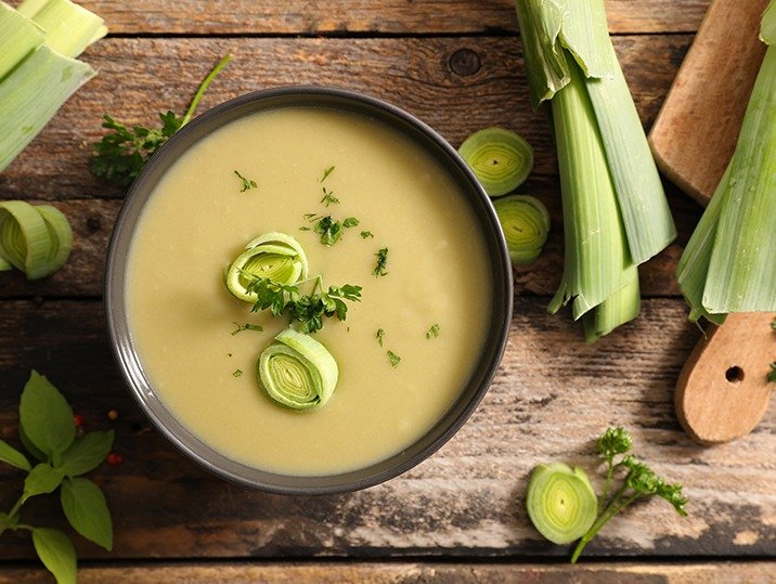 Creamy Low-Carb Leek Soup
